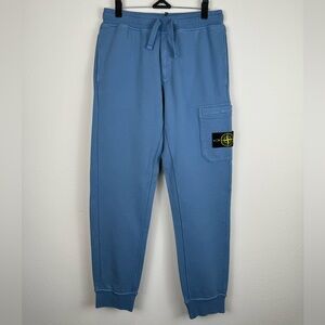 Stone Island Patch Logo Cargo Cotton Sweatpants Joggers